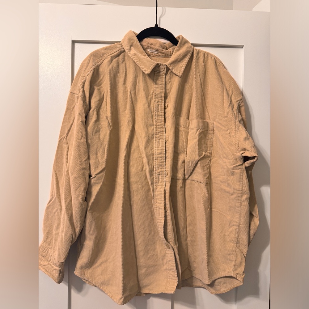 Abercrombie corduroy button down